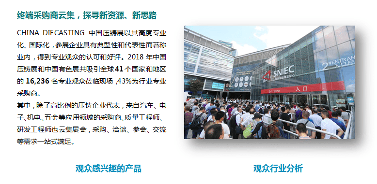 2019中國(guó)壓鑄展 (第十四屆中國(guó)國(guó)際壓鑄會(huì)議暨展覽會(huì))